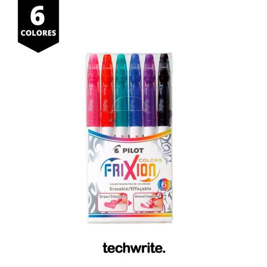 Set de 6 Colores Pilot Frixion